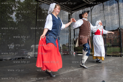 Okolice Spichlerzy Narodowego Muzeum Morskiego na wyspie...