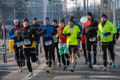 Bieg Urodzinowy w Gdyni. 09.02.2025 fot. Paweł Marcinko...