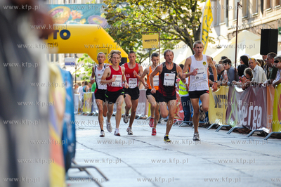 Gdansk. Dlugi Targ. Jarmark Dominikanski. 18 Bieg Dominika....