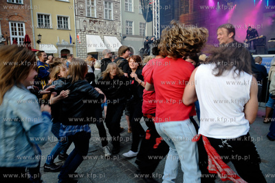 Gdansk. Dlugi Targ. Jarmark Dominikanski. Wieczor Industrialny.
Nz...