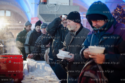 Gdansk. Wielka Zbrojownia. XVIII Wigilia dla ubogich,...