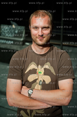 Gdansk. Teatr Wybrzeze. Scenie Malarnia. Proba medialna...