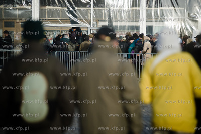 Gdansk. Targ Weglowy. XVIII Wigilia dla ubogich, samotnych...