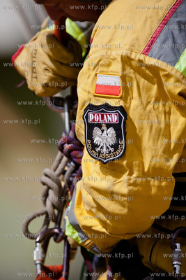 Gdansk Oliwa. Jednostka Strazy Pozarnej przy ul. Beniowskiego....