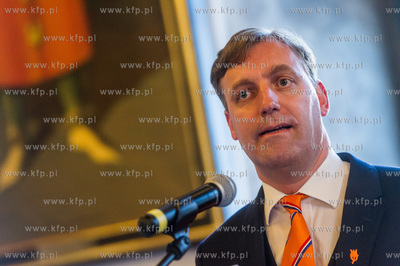 Gdansk. Wielka Sala Wety Ratusza Glownego Miasta. Obchody...