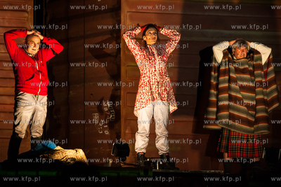 Gdansk. Plac Zebran Ludowych. XIX Miedzynarodowy Festiwal...