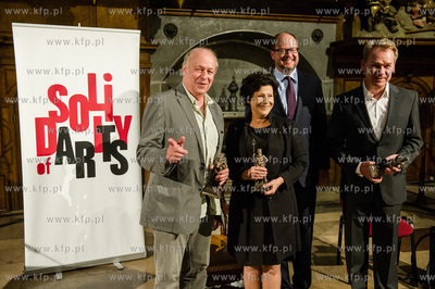 Gdansk. Dwor Artusa. Festiwal Solidarity of Art. Uroczyste...