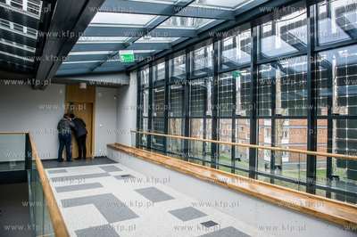 Gdansk. Uroczystosc oficjalnego otwarcia nowej siedziby...