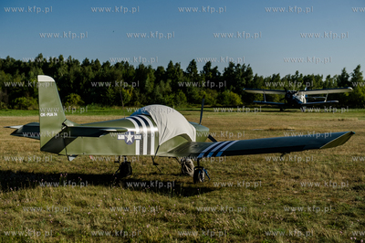 Lotnisko w Jastarni. 19.08.2015 fot. Mateusz Ochocki...