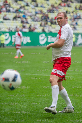 Energa Stadion Gdańsk. Charytatywny mecz piłkarski...