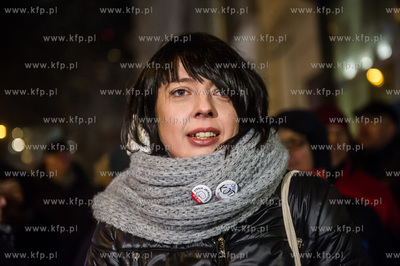 Gdynia. Pikieta Solidarnie dla Polski, zorganizowana...