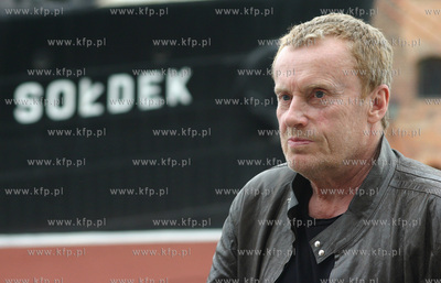 Daniel Olbrychski przebywajacy w Gdyni w zwiazku z...