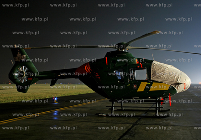Gdansk , Rebiechowo Nz.Eurocopter EC135 W malowaniu...