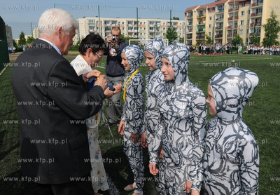 Rumia. Wystep zespolu tanecznego Spinki, podczas uroczystosci...