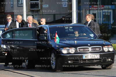 Gdynia. Prezydenci panstw Grupy Wyszehradzkiej zjedli...