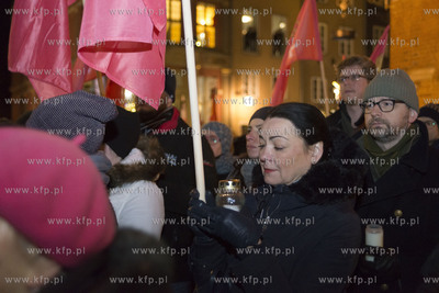 Gdańsk. Długi Targ. Wiec Przeciwko Nienawiści i...