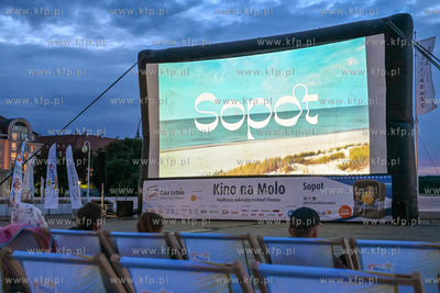 Molo w Sopocie. Lotto Kino Letnie Sopot - Zakopane...