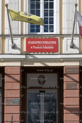 Budynek Starostwa Powiatowego pzy ulicy Wojska Polskiego...