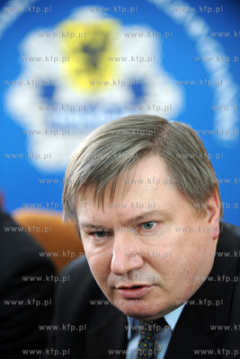 Gdansk, Komenda Wojewodzka Policji. Jerzy Miller, Minister...