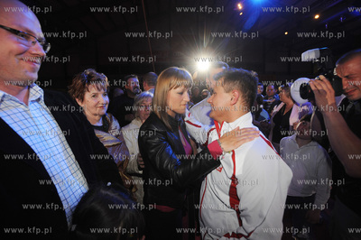 Gdansk, hala widowiskowa AWFiS. Wielka gala konczaca...