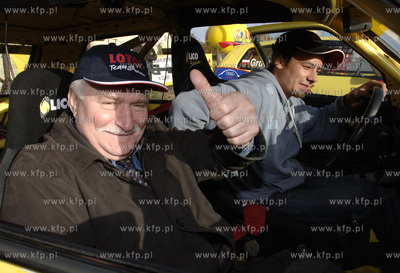 Jesienny rajd samochodowy LOTOS 2006 pod patronatem...