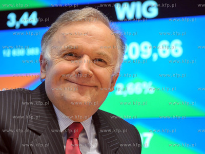 Warszawa. Siedziba Gieldy Papierow Wartosciowych. Prezentacja...