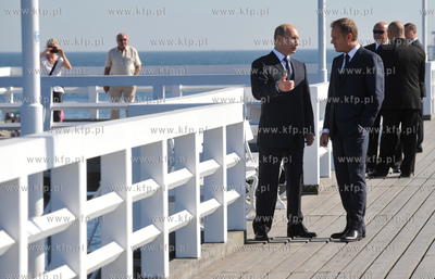 Wizyta Premiera Rosji, Wladimira Putina w Gdansku z...