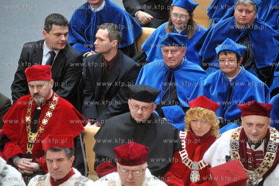 Uroczyste posiedzenie Senatu Uniwersytetu Gdanskiego...