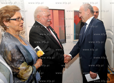 70 urodziny Lecha Walesy w oliwskim Palacu Opatow w...