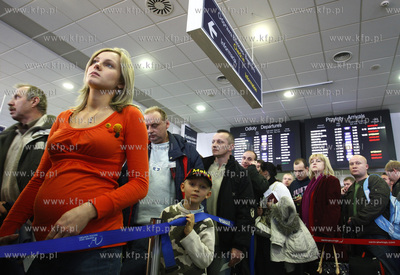 Gdansk Rebiechowo. Port lotniczy im. Lecha Walesy....