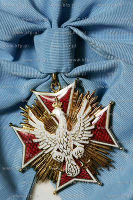 Order Orla Bialego, rzyznany posmiertnie dla gen. Augusta...