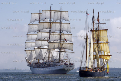Zatoka Gdanska. Tall Ship Races. Wielka parada. Nz...