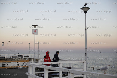 Molo w Gdansku Brzeznie.
12.11.2011
fot. Krzysztof...