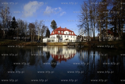 Gdansk Oliwa. Dwor Oliwski, w ktorym bedzie mieszkac...