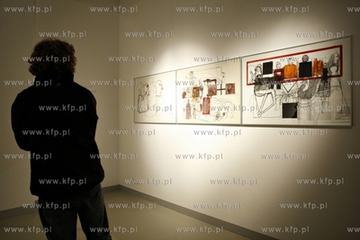 Gdańsk. Galeria Guntera Grassa.Otwarcie wystawy i...