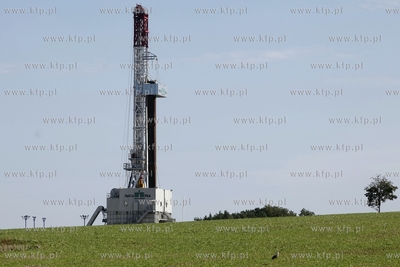 Odwiert gazu łupkowego Lubocino prowadzony przez PGNiG.
17.09.2012
fot....