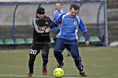 Gdansk. Boisko przy ul. Traugutta.  Sylwestrowy mecz...