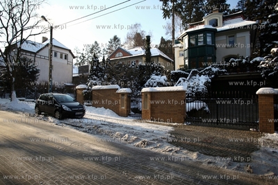 Sopot. Dom przy ul. Antoniego Abrahama.
14.01.2013
fot....