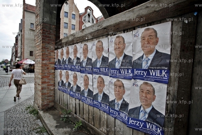 Elblag.  II  tura wyborow prezydenckich w Elblagu....