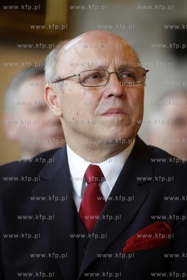 Gdansk. Ratusz Glownomiejski. Uroczystosc wreczenia...