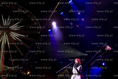 Gdańsk. Targ Węglowy. Wielki Final Orkiestry Swiatecznej...