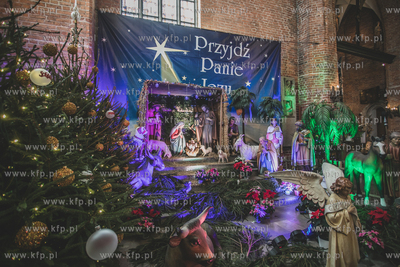 Szopka Bożonarodzeniowa w kościele św. Brygidy w...