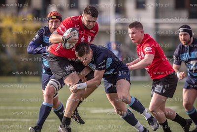 Sopot. Ekstraliga Rugby. Ogniwo Sopot - Orkan Sochaczew.
25.03.2023
fot....