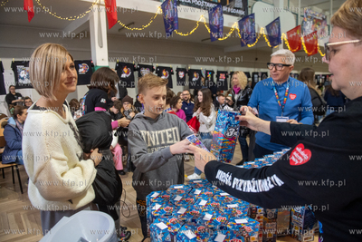 Sztab WOŚP w ZSP nr 8 w Gdańsku Chełmie ul. Dragana...