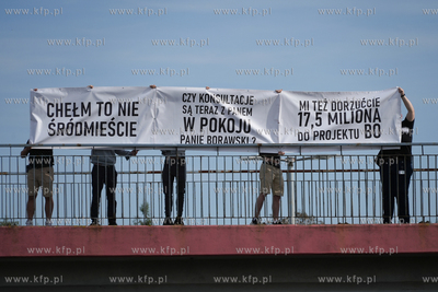 Przejazd rowerowy związany z otwarciem Ekostrady wzdłuż...