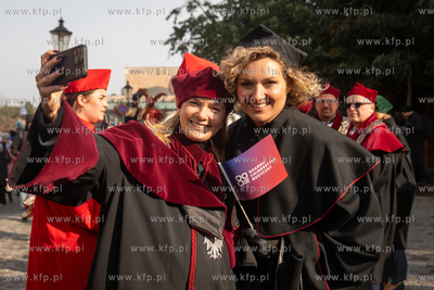 Studenci, nauczyciele akademiccy, władze pomorskich...