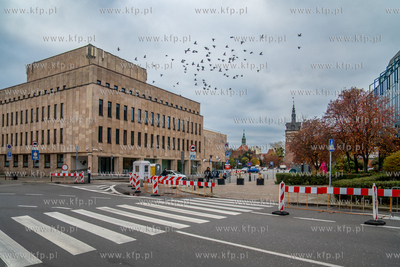Targ Węglowy. Ruszają przygotowania do Jarmarku Bożonarodzeniowego...