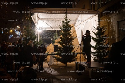 Wigilia Oliwska i prezentacja piaskowej szopki. 18.12.2020...