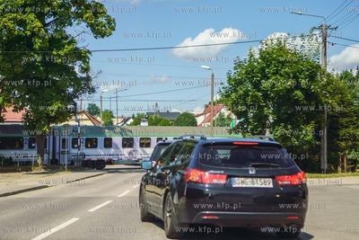 Przejazd kolejowy w Luzinie. 7.08.2021 / fot. Anna...