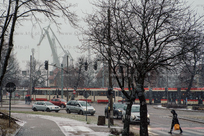 Zimowy Gdańsk, ul. 3 maja . 1.02.2022 fot. Anna Rezulak/...